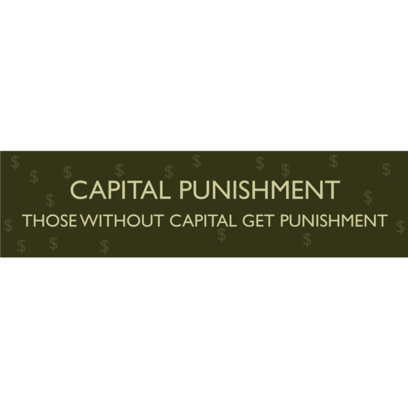 Capital Punishment Bumper Sticker