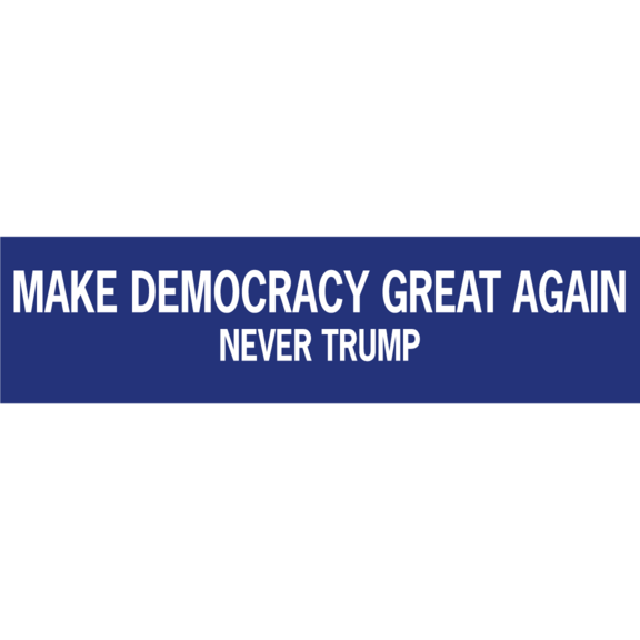 Make Democracy Great Again Bumper Sticker