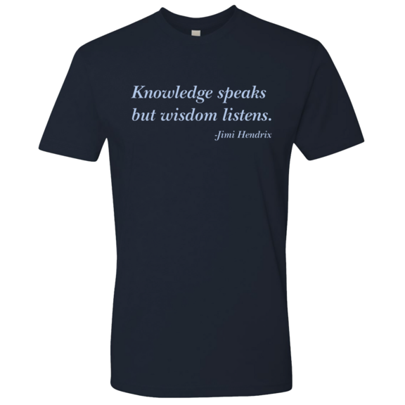 subtropisk radium tommelfinger Knowledge Jimi Hendrix TShirt