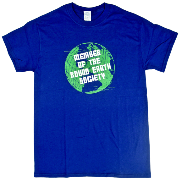 Member Round Earth Society TShirt