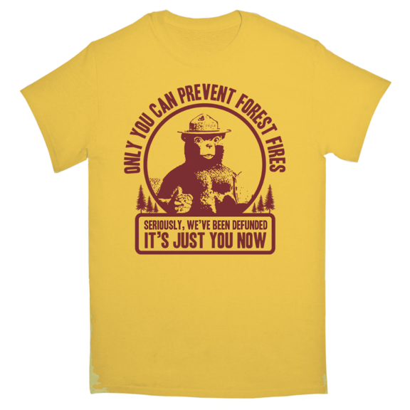 Smokey Bear TShirt GONE