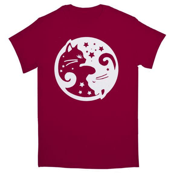 Cat Yin Yang TShirt