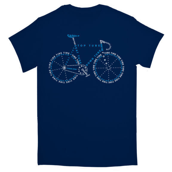 Bike Anatomy TShirt GONE