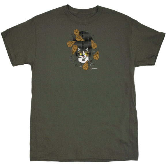 Birdwatcher Charley Harper T-Shirt