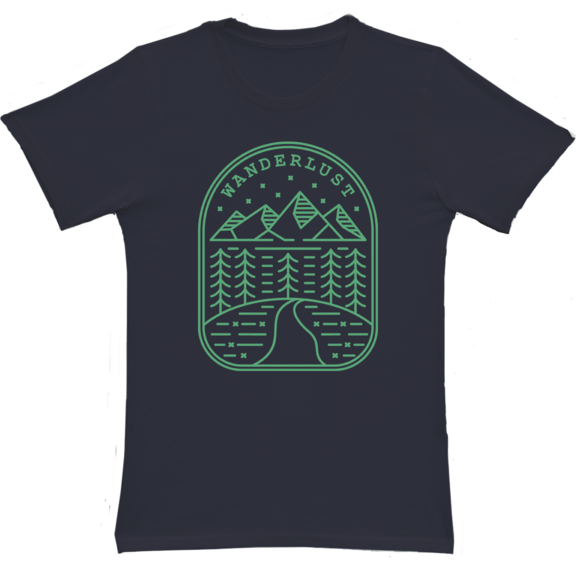 Wanderlust Hemp Organic T-Shirt