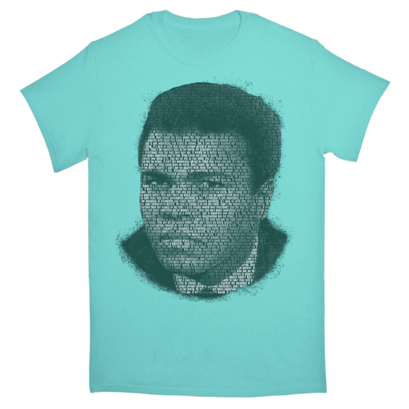 Muhammad Ali Word TShirt