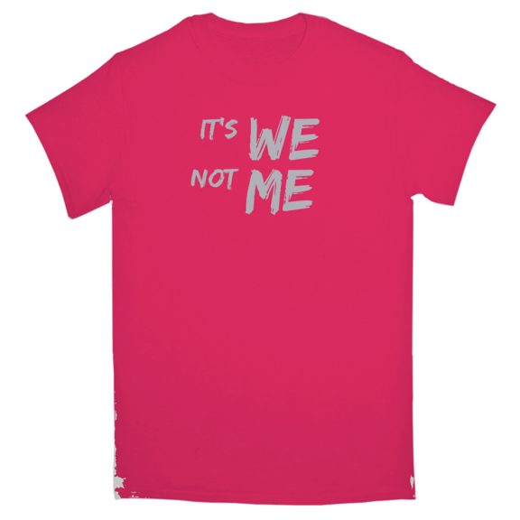It's We Not Me Pink Coat Lady T-Shirt