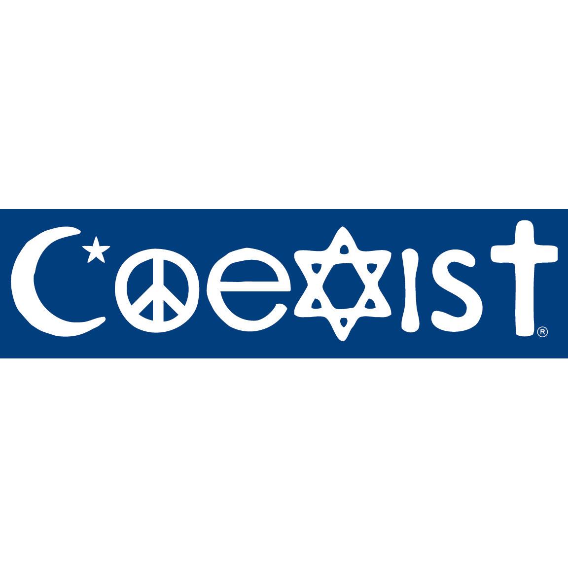 Religions Coexist Bumper Sticker religions-coexist-bumper-sticker
