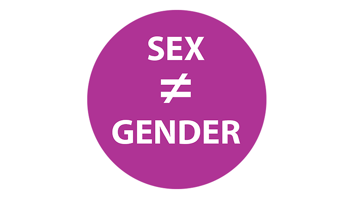 Sex Not Equal To Gender Button GONE