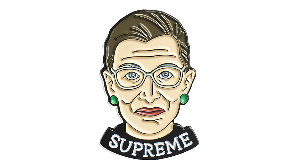 Supreme RBG Ruth Bader Ginsburg Patch - FOLD goods