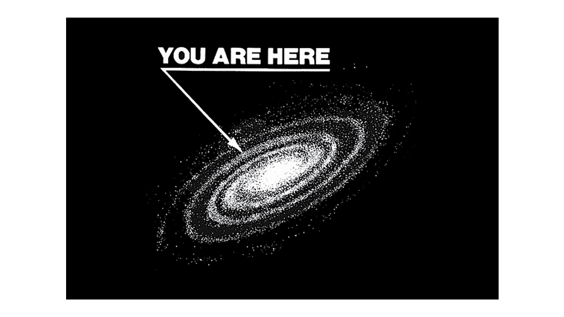 You are here world. You are here плакат. You are here Вселенная. You are here картина. Плакат «Млечный путь».