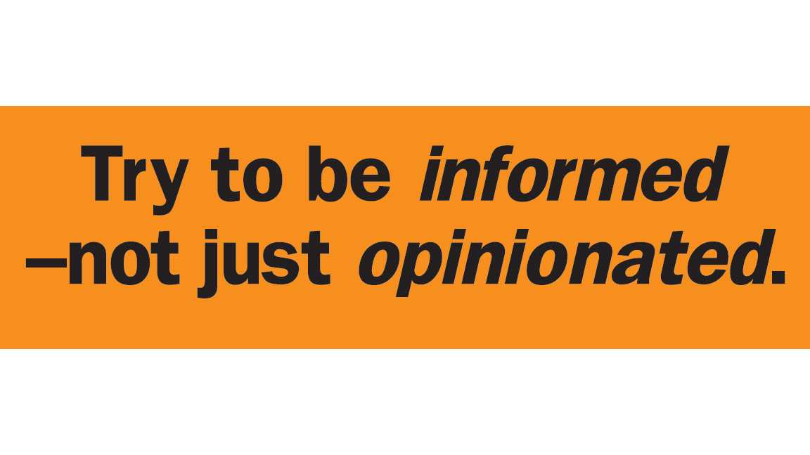 Be Informed Sticker be-informed-sticker