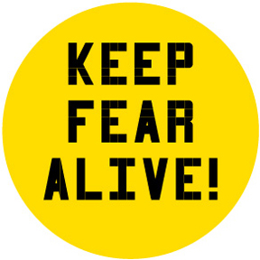 Keep Fear Alive Button GONE