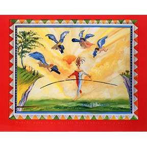 Nobody Warned Me Jane Evershed Poster GONE
