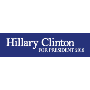 Hillary Clinton Bumper Sticker GONE