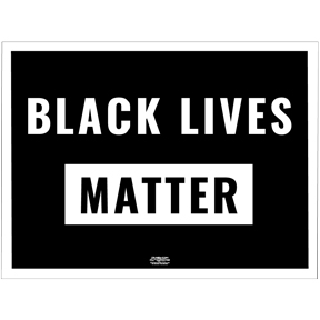 Black Lives Matter Sign