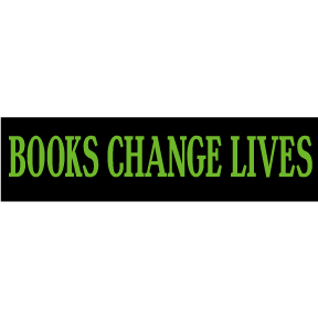 Books Change Lives Bumper Sticker