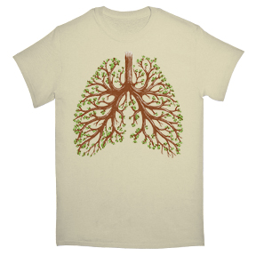 Breathe Tree Lungs TShirt