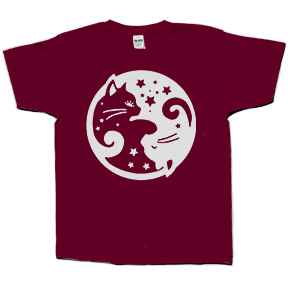 Cat Yin Yang Kids TShirt