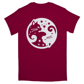 Cat Yin Yang TShirt