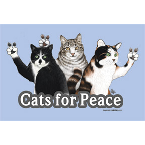 Cats For Peace Magnet