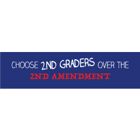 Choose 2nd Graders Bumper Sticker