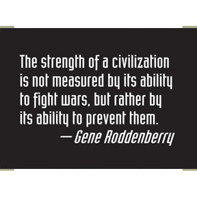 Civilization Roddenberry Magnet