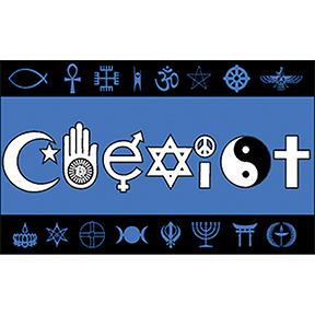 Coexist Flag 3' x 5'
