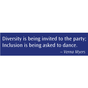 Diversity Inclusion Bumper Sticker