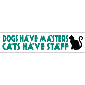 Dogs Cats Bumper Sticker