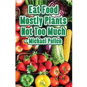 Eat Food Mostly Plants Magnet