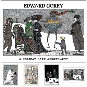 Ed Gorey Assorted 20 Note Card Set