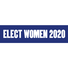 Elect Women 2020 Bumper Sticker GONE