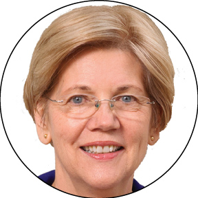 Elizabeth Warren Button