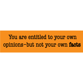 Entitled To Your Opinions Bumper Sticker