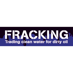 Fracking Bumper Sticker