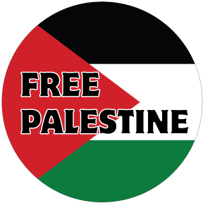 Free Palestine Button