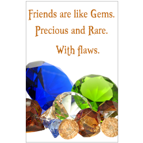Friends Gems Precious And Rare Magnet
