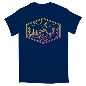 Full Moon Wolf T-Shirt