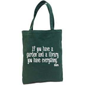 Garden And Library Tote Bag
