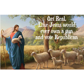 Get Real Jesus Magnet