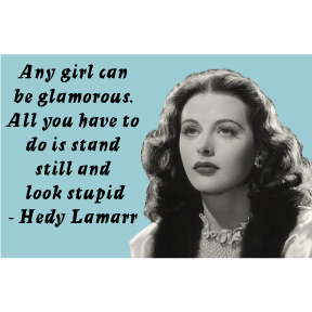Glamorous Hedy Lamarr Magnet
