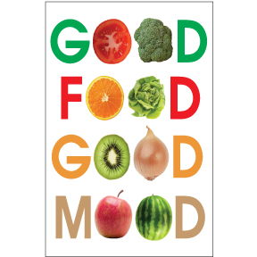 Good Food Good Mood Magnet  GONE