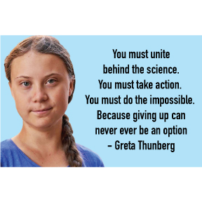 Greta Thunberg Magnet