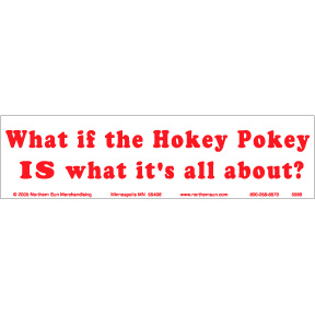 Hokey Pokey Bumper Sticker