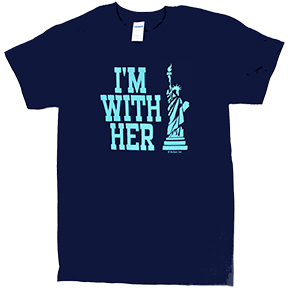 I'm With Her Statue Of Liberty TShirt