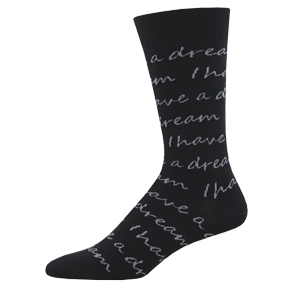 I Have A Dream MLK Socks