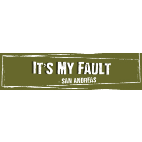 It's My Fault Bumper Sticker