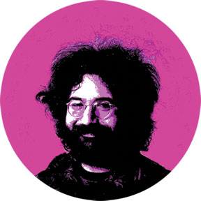 Jerry Garcia Button