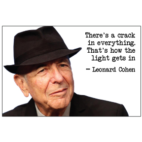 Leonard Cohen Magnet